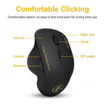 iMice - Wireless Mouse Ergonomic Computer Mouse 2.4Ghz 1600 DPI - Gamer Tech