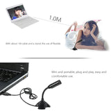 360° Adjustable USB Desktop Microphone For PC & Laptop