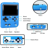 Portable Mini Retro Handheld Game Console - 400 Games, 3.0 Inch LCD Screen