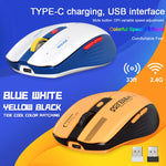 LT-T19 Ergonomic Wireless RGB Gaming Mouse | Rechargeable, USB 2.4G