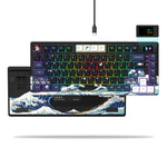 Mechanical Gaming Keyboard - OLED Display, Hot-Swappable, RGB