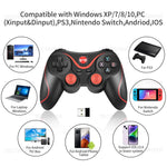 Terios T3 Bluetooth Gamepad For Android, PC, Switch & PS3