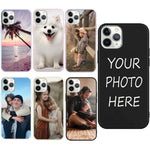 Personalized Silicone Phone Case For iPhone Models - Custom Photo Design