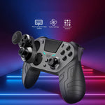 Wireless Dual Vibration Bluetooth Gamepad For PS4, Android, iOS, PC with Turbo Function