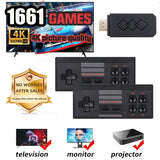 HDMI-Compatible 8 Bit Mini Game Console with 1661 Classic Games