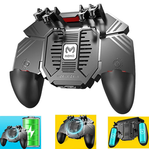 AK77 PUBG Mobile Game Controller With Fan