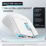 Machenike M7 Pro Gaming Mouse - USB/Wireless, 26K DPI, RGB, 74g