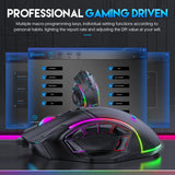 12800 DPI RGB Gaming Mouse | 12 Programmable Keys, Macro Support