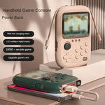 DY19 Retro Handheld Game Console Power Bank - 6000mAh, 10000+ Games