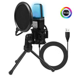 RGB USB Gaming Mic for Podcast, Studio, Streaming SF666R