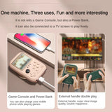 DY19 Retro Handheld Game Console Power Bank - 6000mAh, 10000+ Games