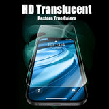 4Pcs Full Cover Tempered Glass Screen Protector for All iPhone Models