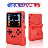 GB300 Handheld Game Console - 3.0 Inch Screen, 6000 Built-in Games, AV Output Support