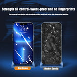 4Pcs Full Cover Tempered Glass Screen Protector for All iPhone Models