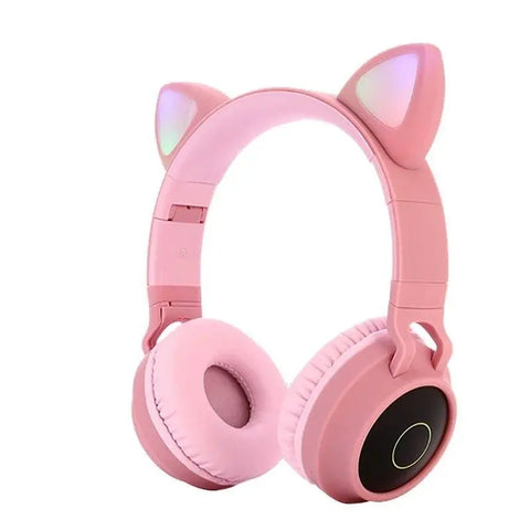 Cat Ear Noise-cancelling Headphones with Bluetooth - No Mic - Gamer Tech