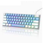 MageGee Mini RGB Backlit Keyboard - Waterproof, Wired