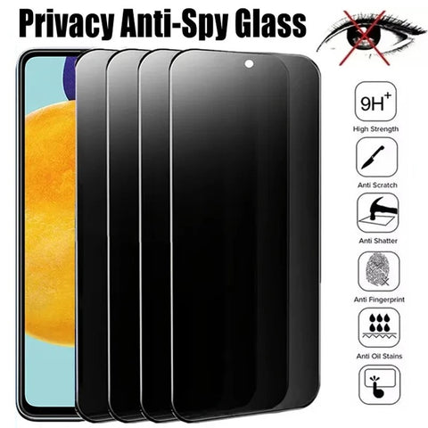 Privacy Screen Protector For Samsung Galaxy Models - 1-4Pcs