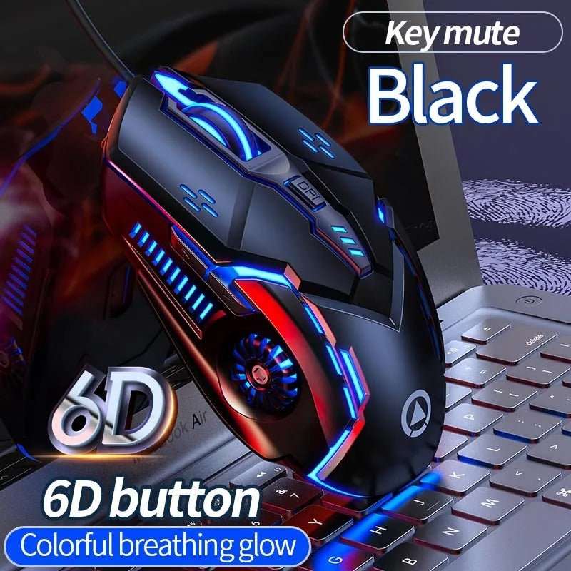 Gamingteck Wire Rd Mouse Wired Gaming Mouse 3200 DPI – Gamer Tech