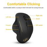 iMice - Wireless Mouse Ergonomic Computer Mouse 2.4Ghz 1600 DPI - Gamer Tech