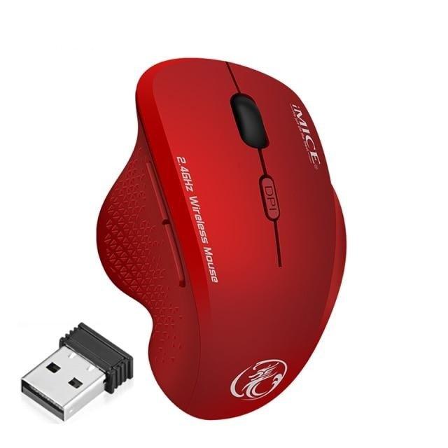 iMice Wireless Ergonomic Computer Mouse 1600 DPI – Gamer Tech