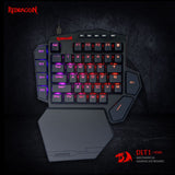 Redragon K585 One-handed RGB Gaming Keyboard & Redragon M607 Mouse Combo - Gamer Tech