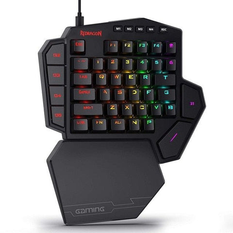 Redragon K585 One-handed RGB Gaming Keyboard & Redragon M607 Mouse Combo - Gamer Tech