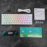 Royal Kludge RK61 Mechanical Gaming Keyboard Wireless and Bluetooth - Gamer Tech