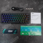 Royal Kludge RK61 Mechanical Gaming Keyboard Wireless and Bluetooth - Gamer Tech